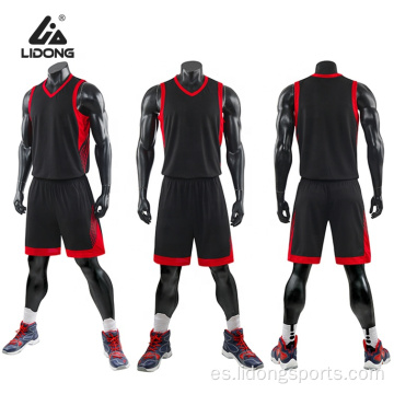 Diseño personalizado Uniforme de ropa de baloncesto para el equipo